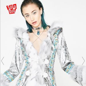 J Valentine’s Arctic Embrace Hooded Coat